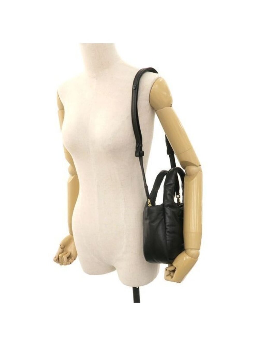 Prada Soft Padded Nappa 2-Way Messenger - Picture 9 of 9